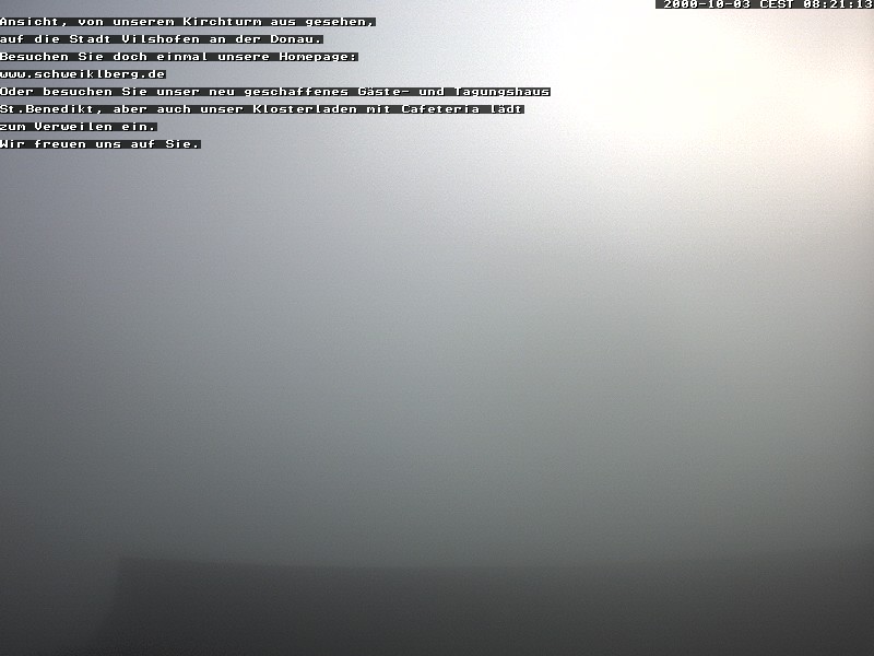 Archiv Foto Webcam Abtei Schweiklberg