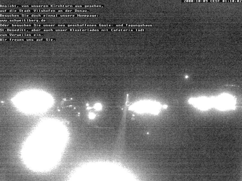 Archived image Webcam Monastery Schweiklberg