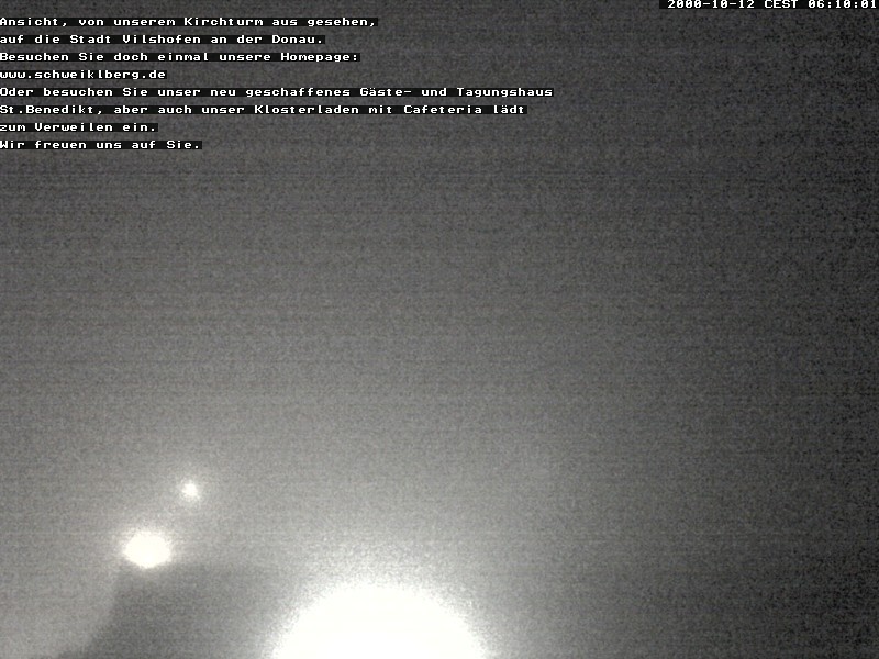 Archiv Foto Webcam Abtei Schweiklberg