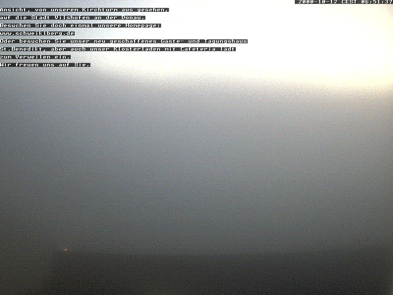 Archiv Foto Webcam Abtei Schweiklberg