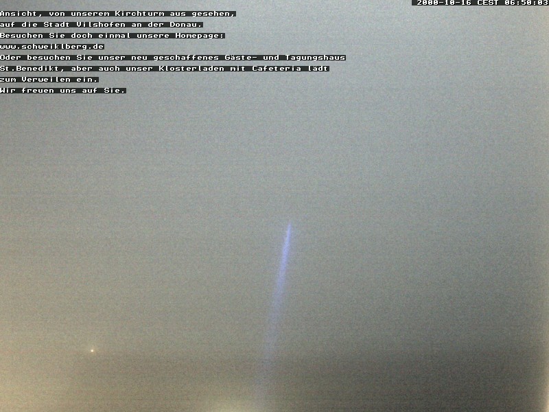 Archiv Foto Webcam Abtei Schweiklberg