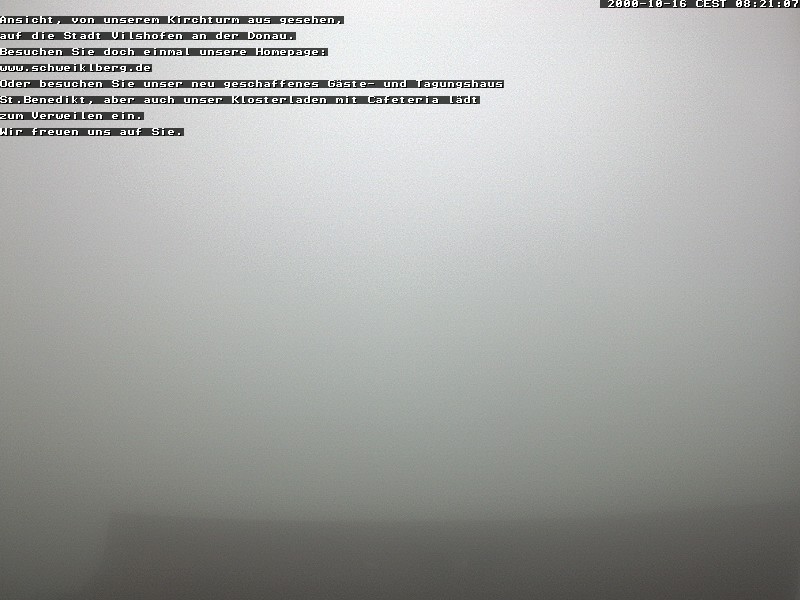 Archiv Foto Webcam Abtei Schweiklberg