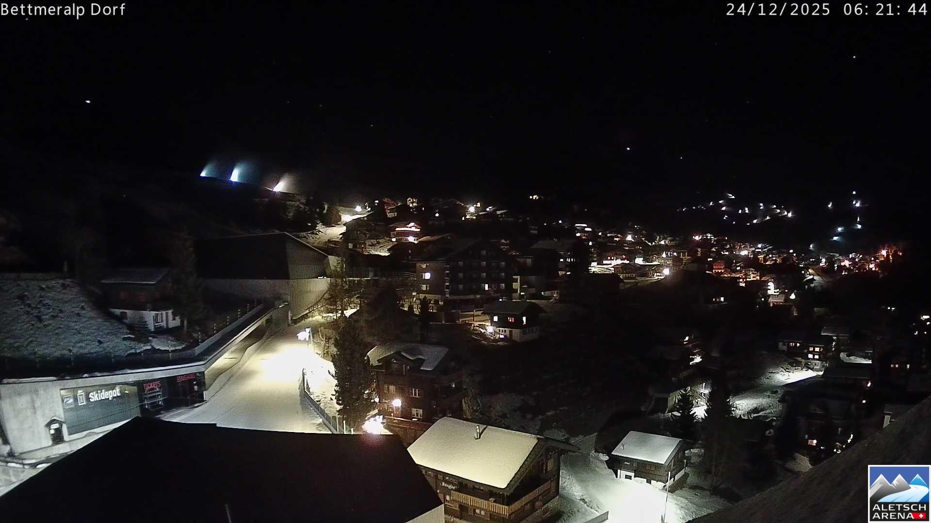 Archiv Foto Webcam Bettmeralp, Schweiz