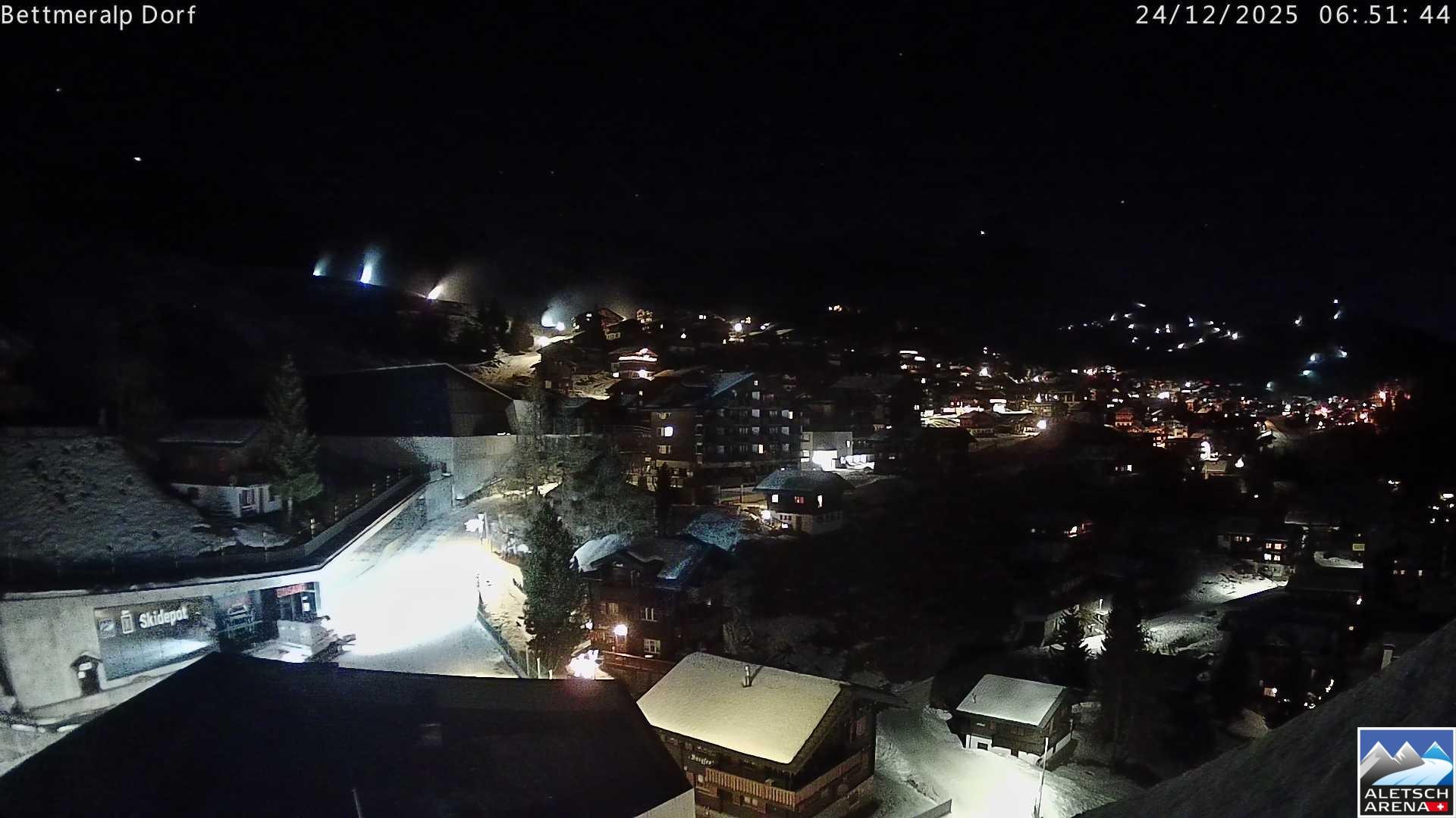 Archiv Foto Webcam Bettmeralp, Schweiz