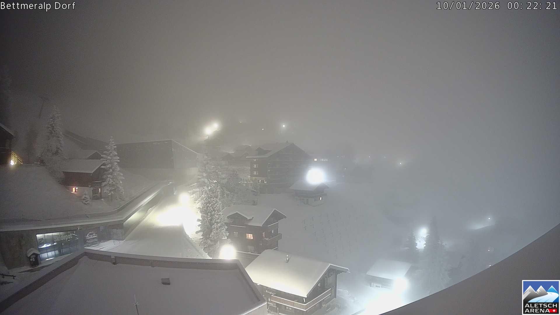 Archiv Foto Webcam Bettmeralp, Schweiz