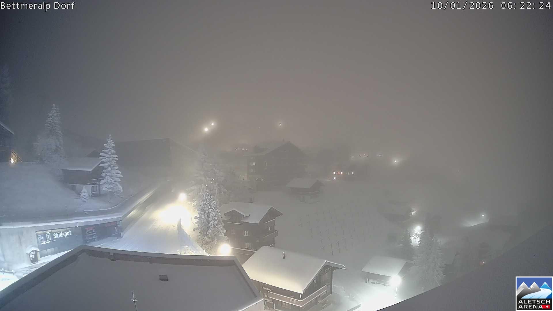 Archiv Foto Webcam Bettmeralp, Schweiz