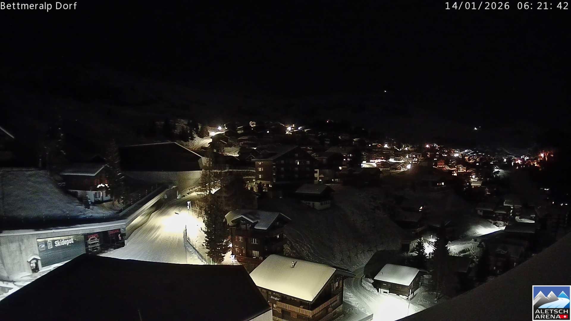 Archived image Webcam Bettmeralp II