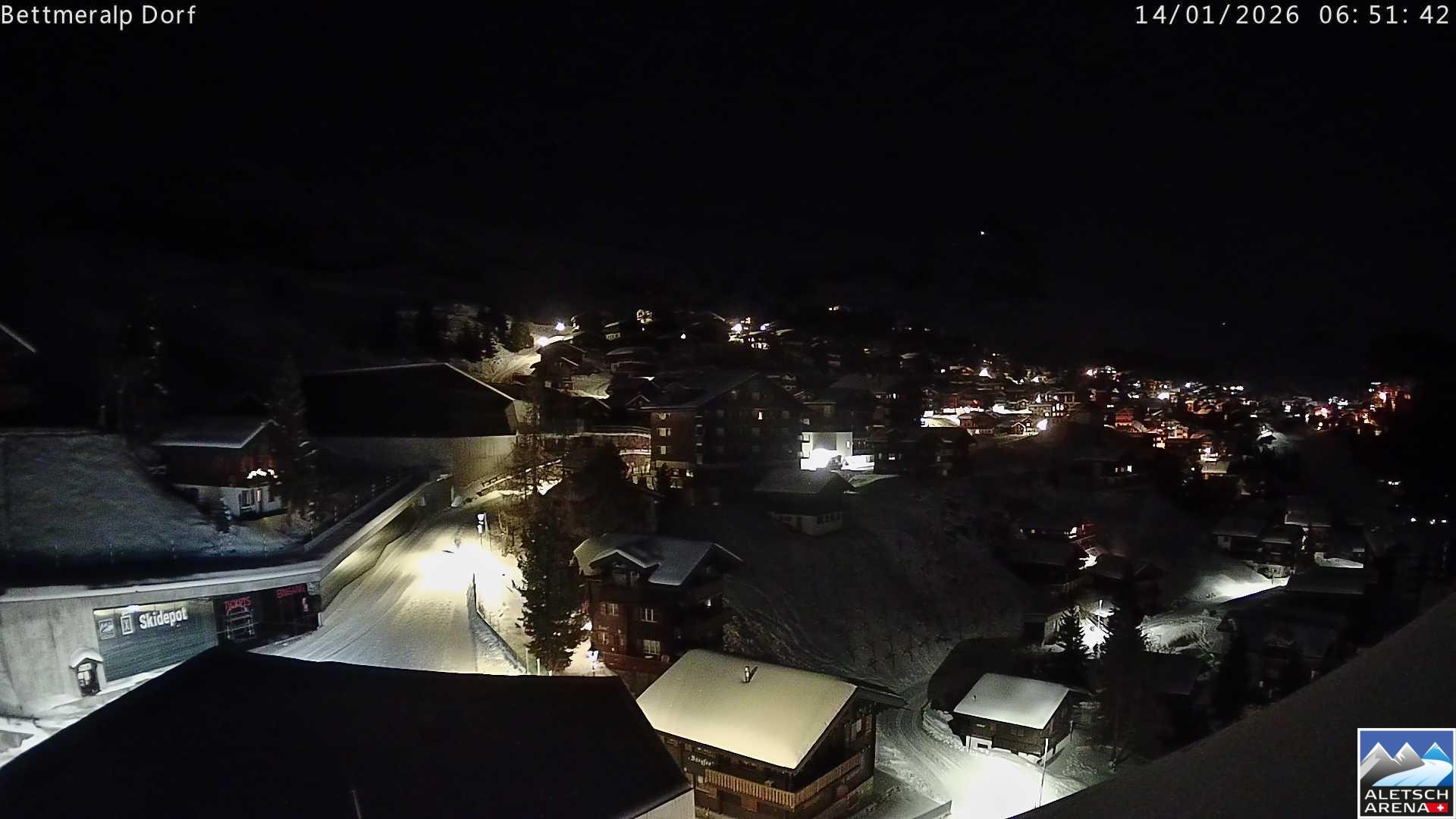 Archived image Webcam Bettmeralp II