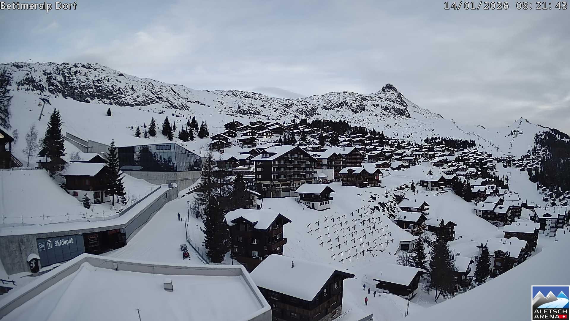 Archived image Webcam Bettmeralp II