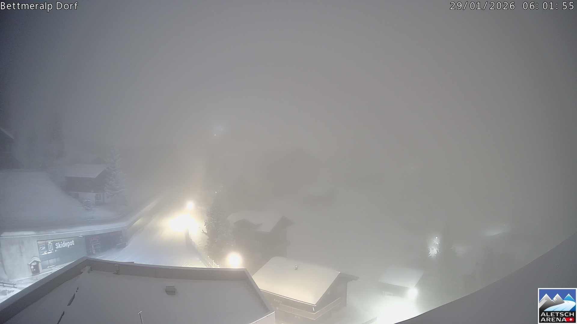 Archiv Foto Webcam Bettmeralp, Schweiz