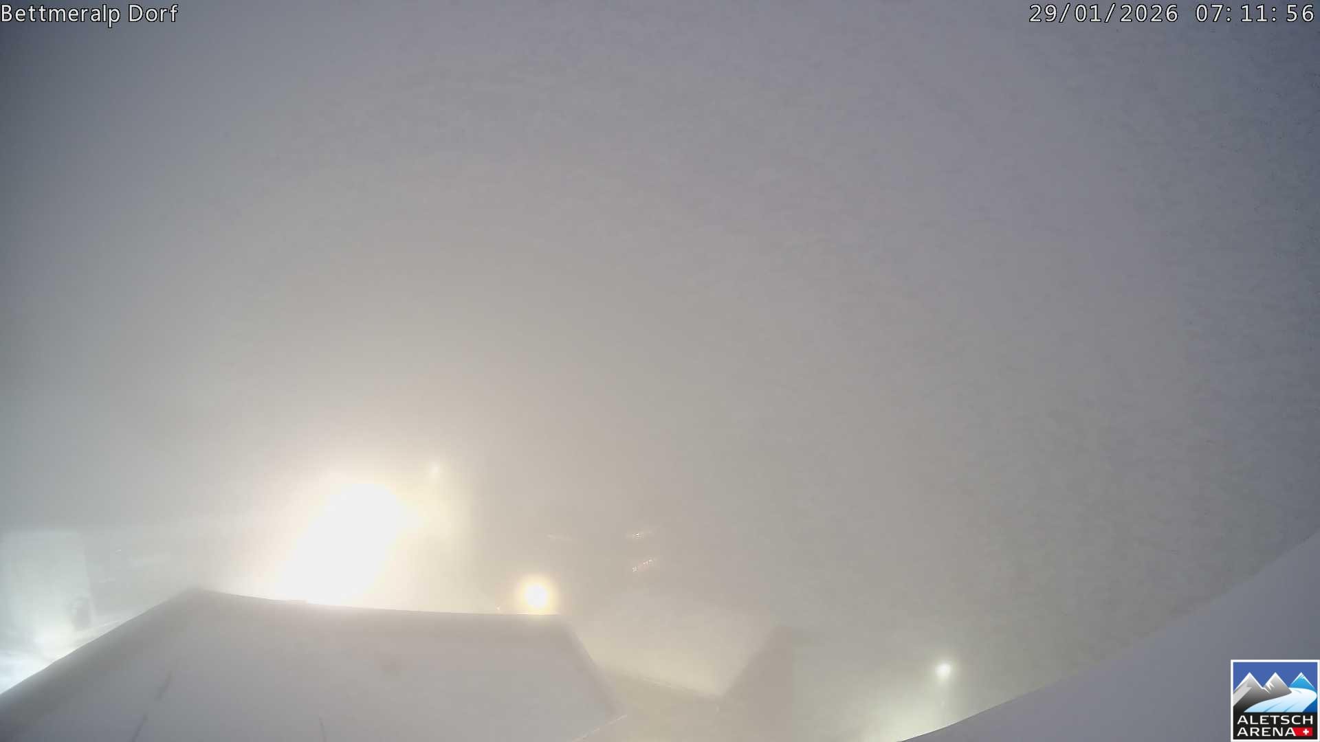 Archiv Foto Webcam Bettmeralp, Schweiz