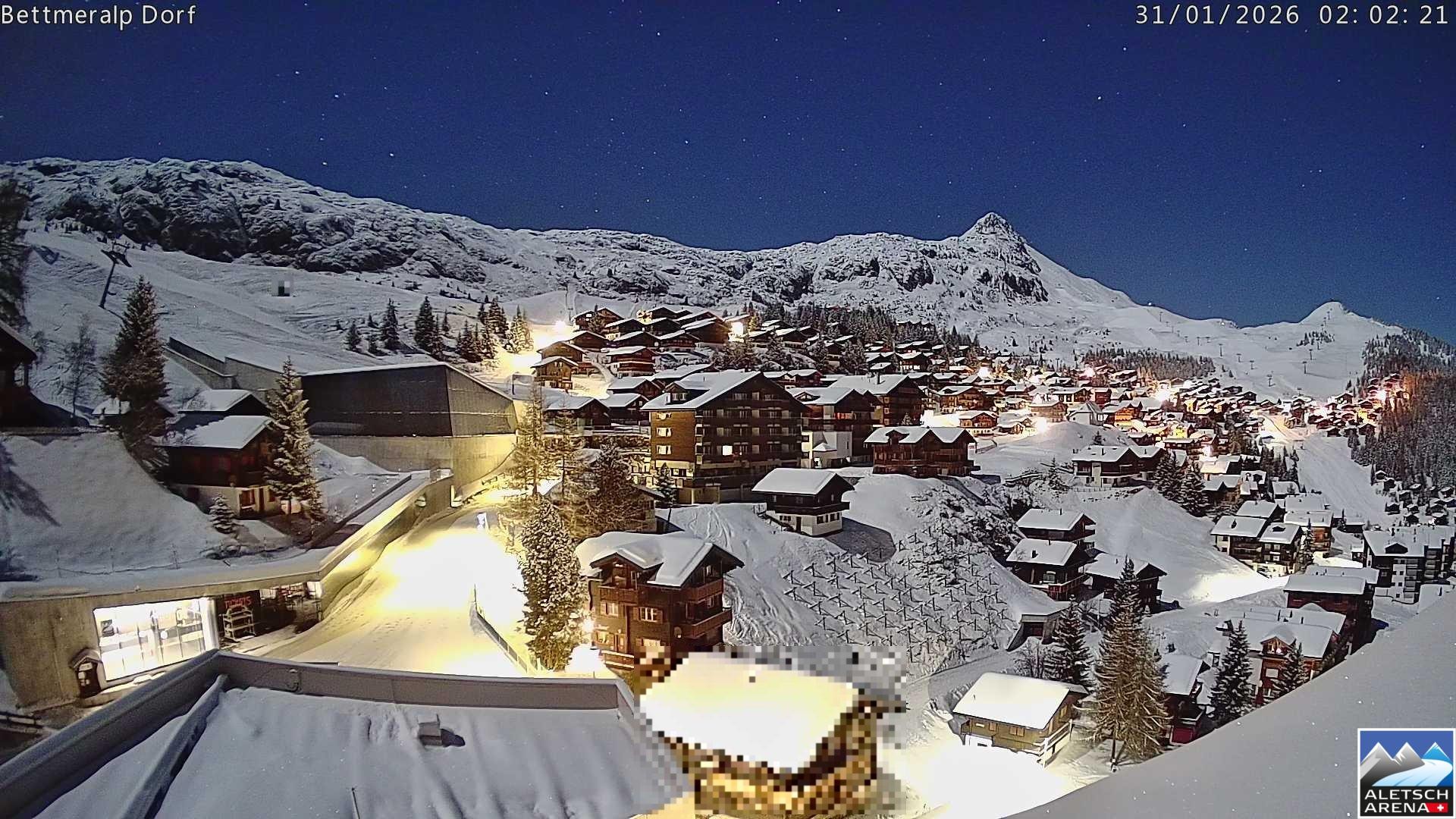 Archiv Foto Webcam Bettmeralp, Schweiz