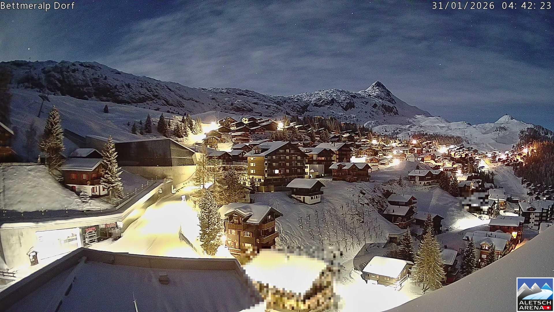 Archiv Foto Webcam Bettmeralp, Schweiz