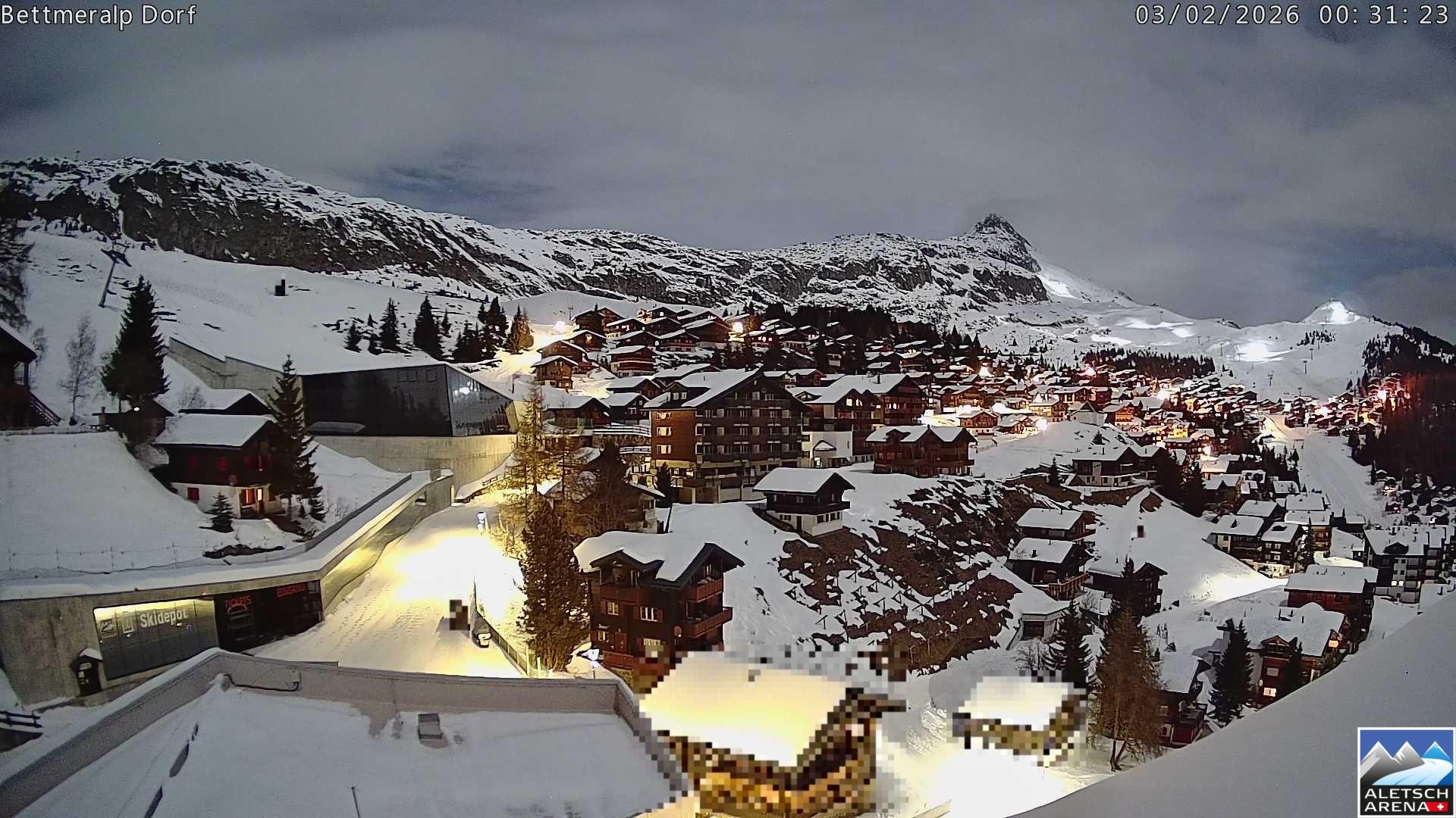 Archiv Foto Webcam Bettmeralp, Schweiz