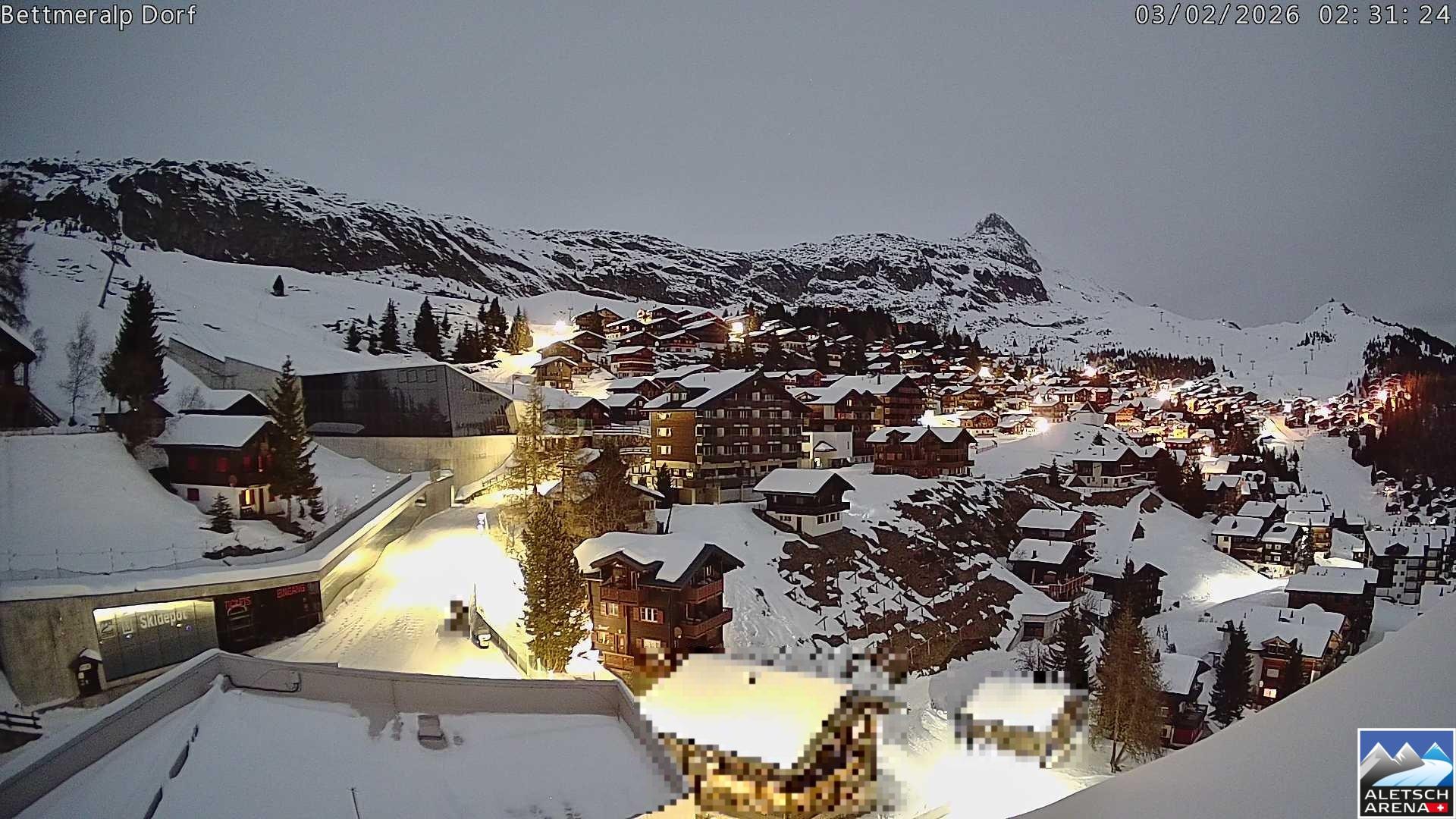 Archiv Foto Webcam Bettmeralp, Schweiz