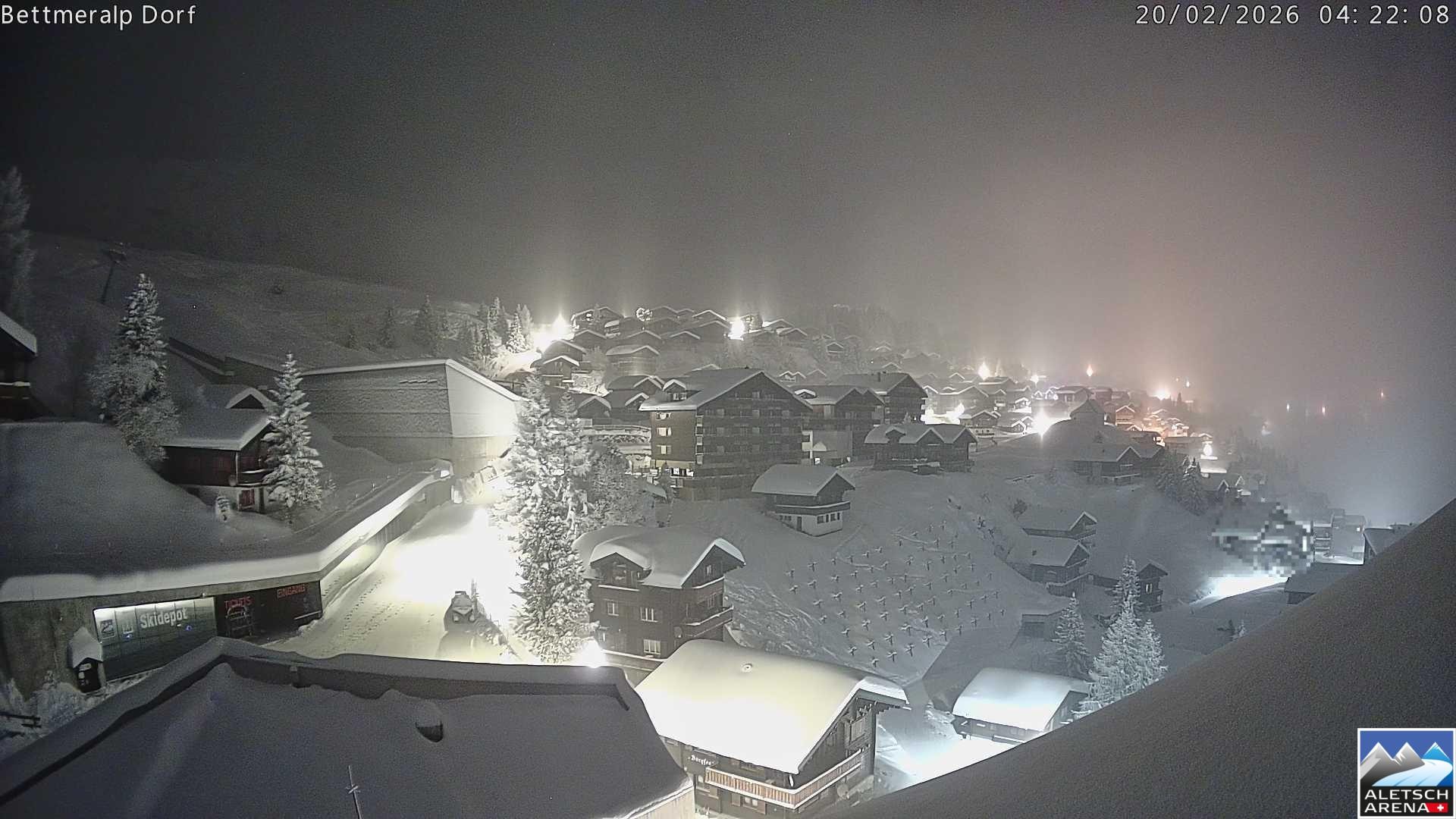 Archiv Foto Webcam Bettmeralp, Schweiz