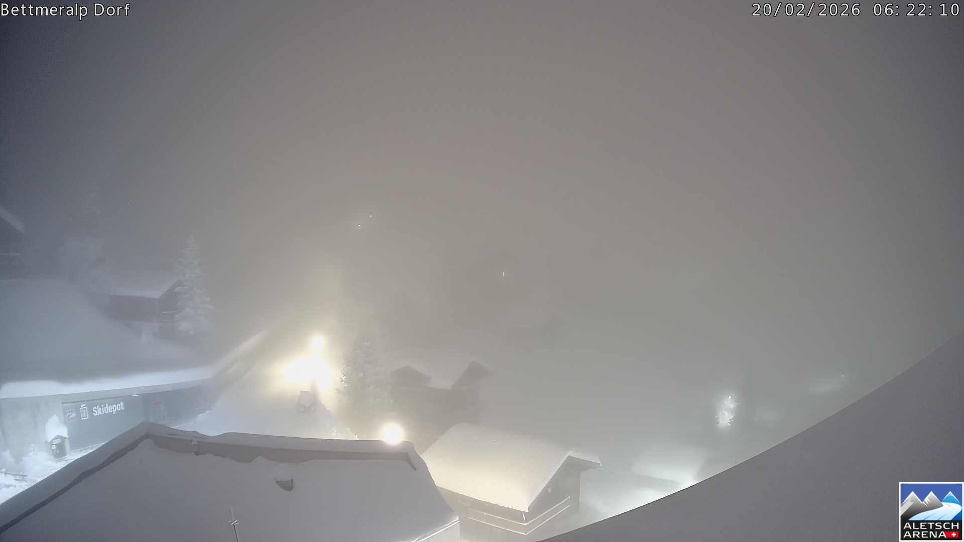Archiv Foto Webcam Bettmeralp, Schweiz