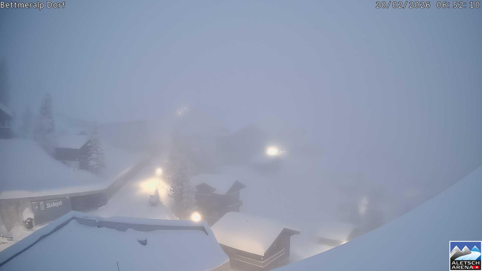 Archiv Foto Webcam Bettmeralp, Schweiz