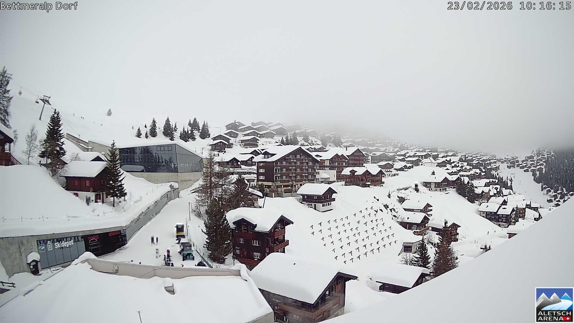 Archiv Foto Webcam Bettmeralp, Schweiz