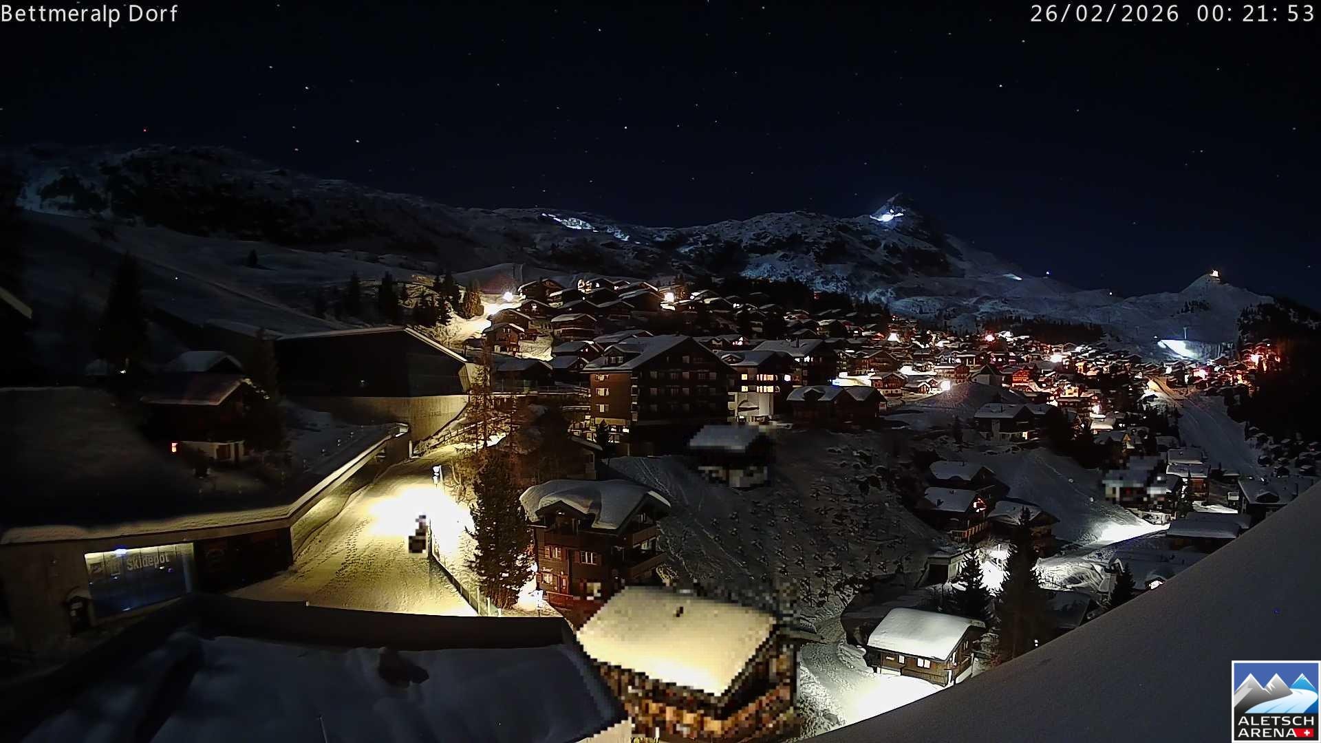 Archived image Webcam Bettmeralp II