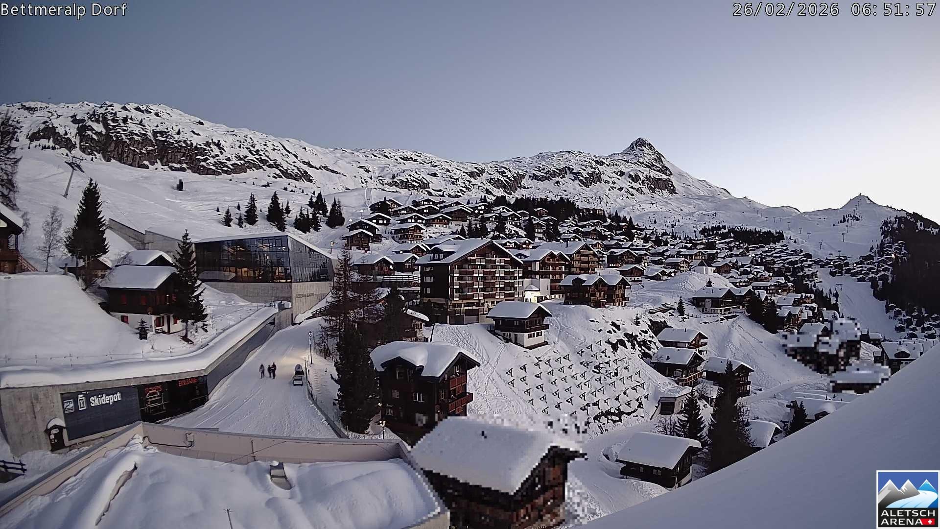 Archived image Webcam Bettmeralp II