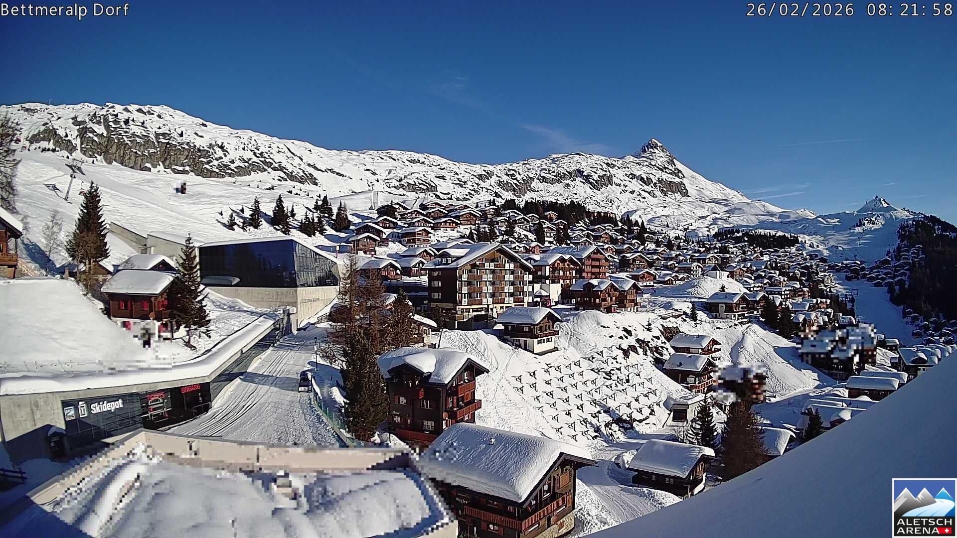Archived image Webcam Bettmeralp II