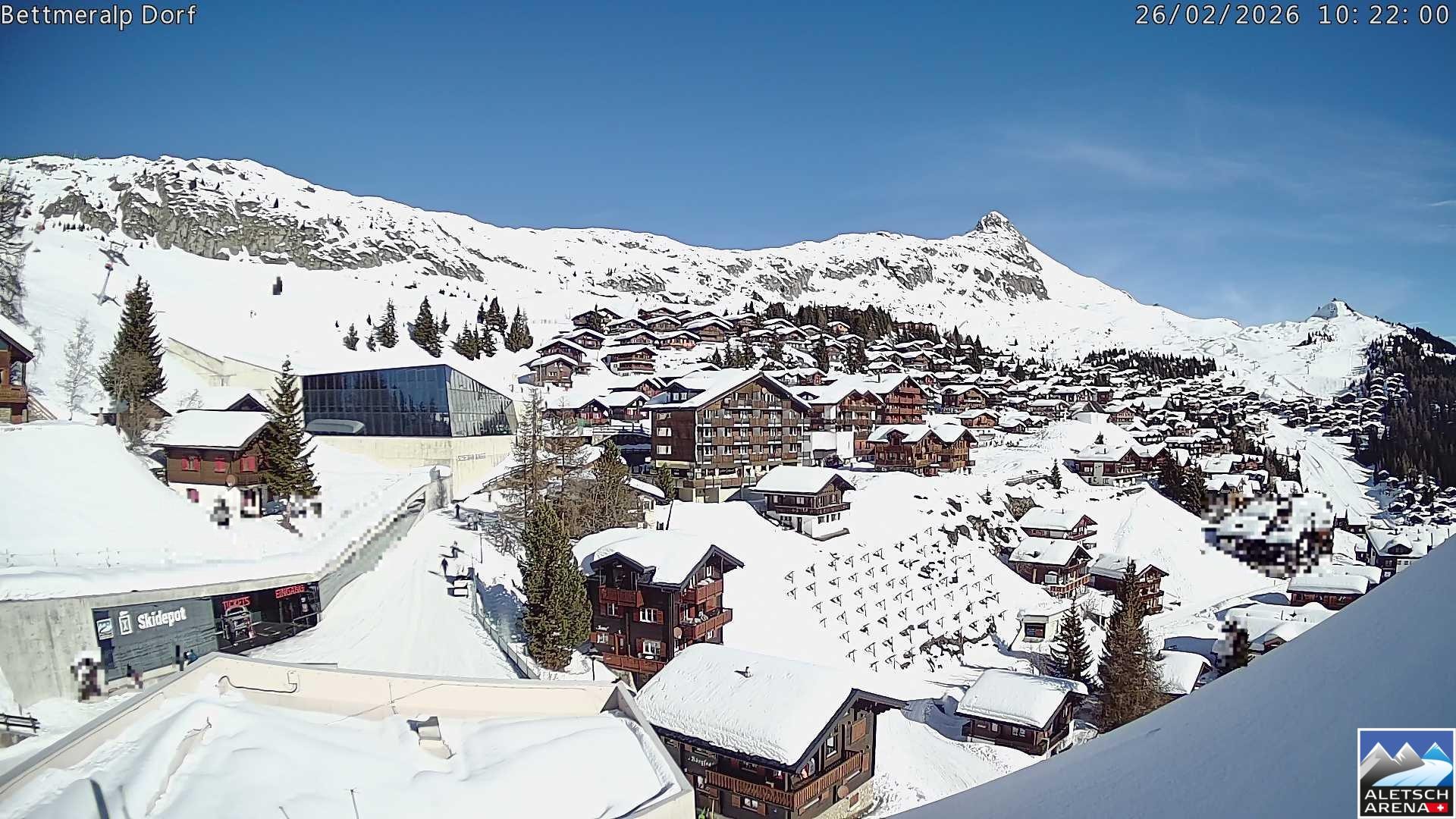 Archived image Webcam Bettmeralp II