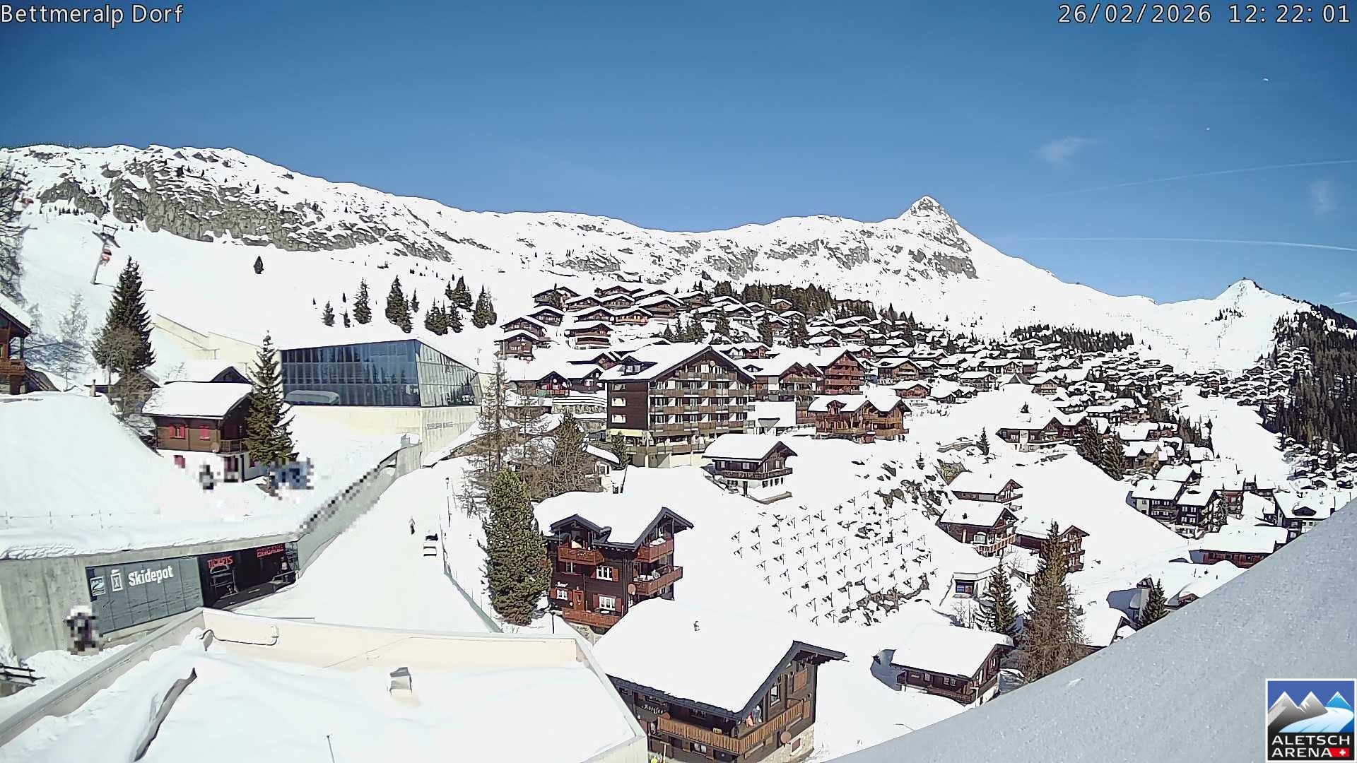 Archived image Webcam Bettmeralp II