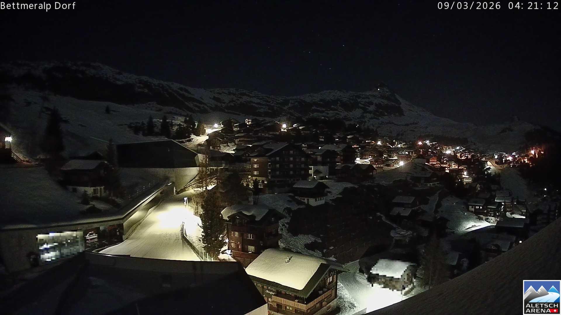 Archived image Webcam Bettmeralp II