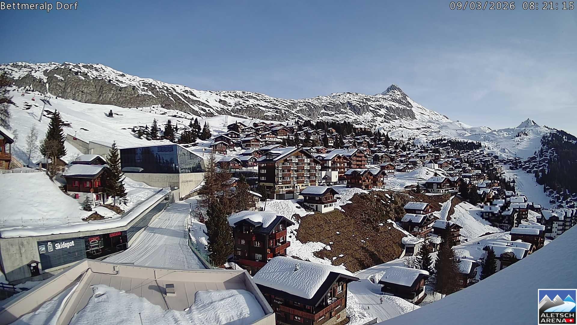 Archived image Webcam Bettmeralp II