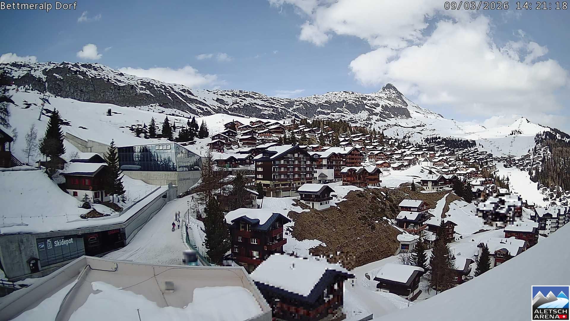 Archived image Webcam Bettmeralp II
