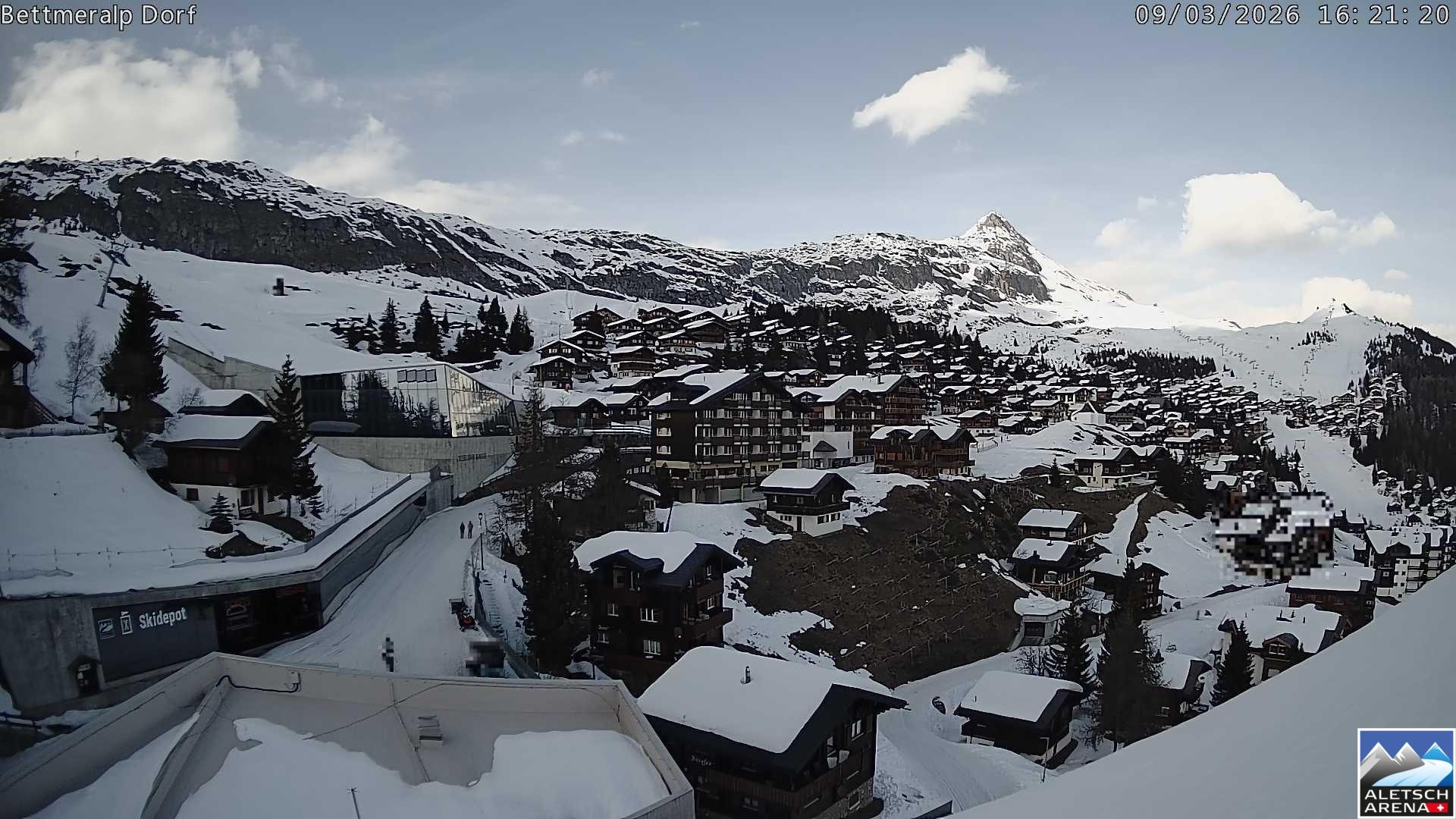 Archived image Webcam Bettmeralp II