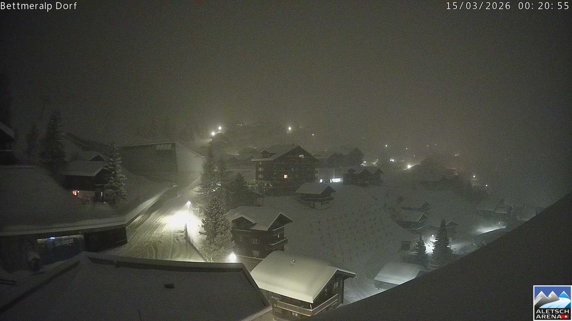 Archiv Foto Webcam Bettmeralp, Schweiz