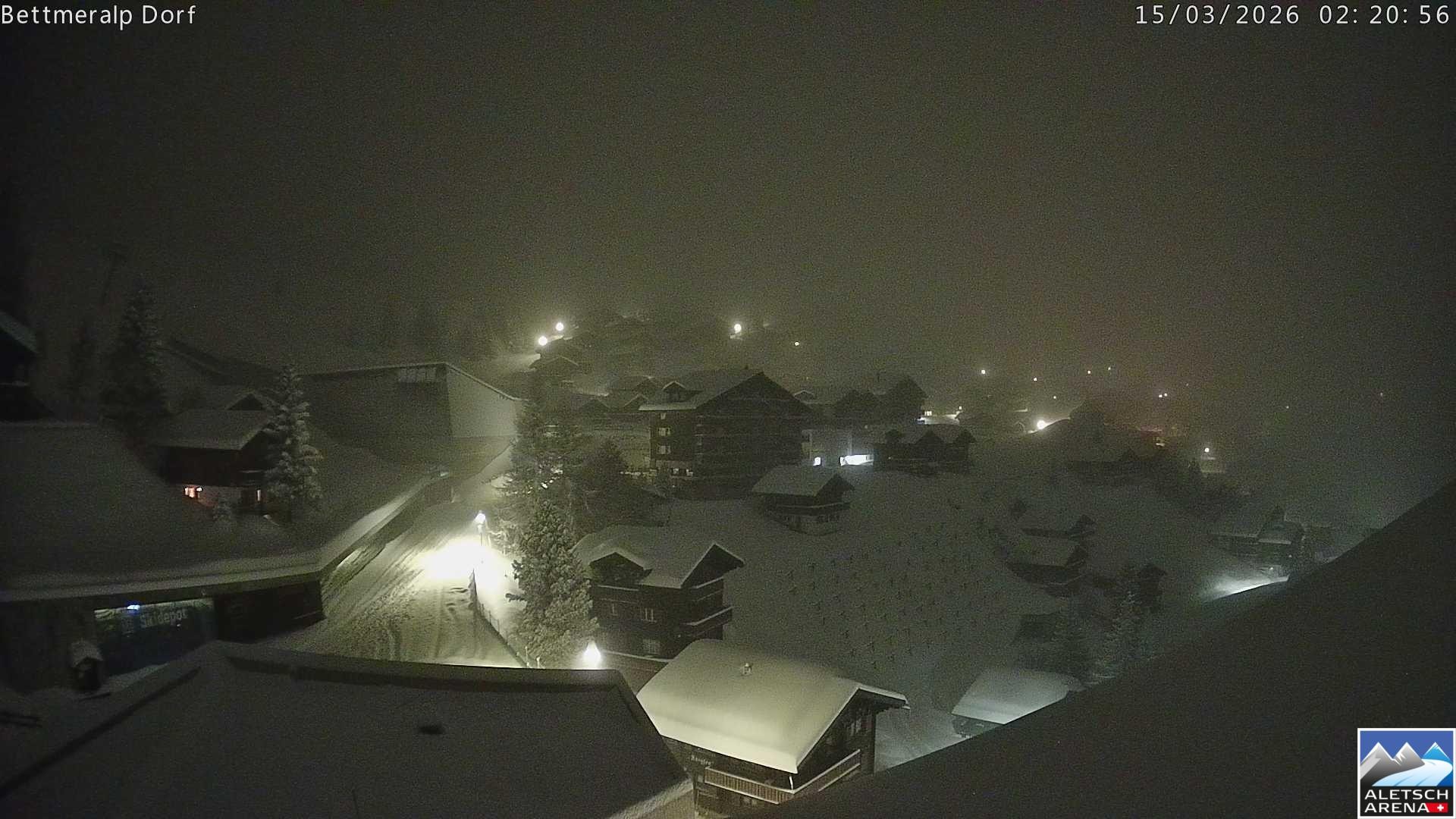 Archiv Foto Webcam Bettmeralp, Schweiz