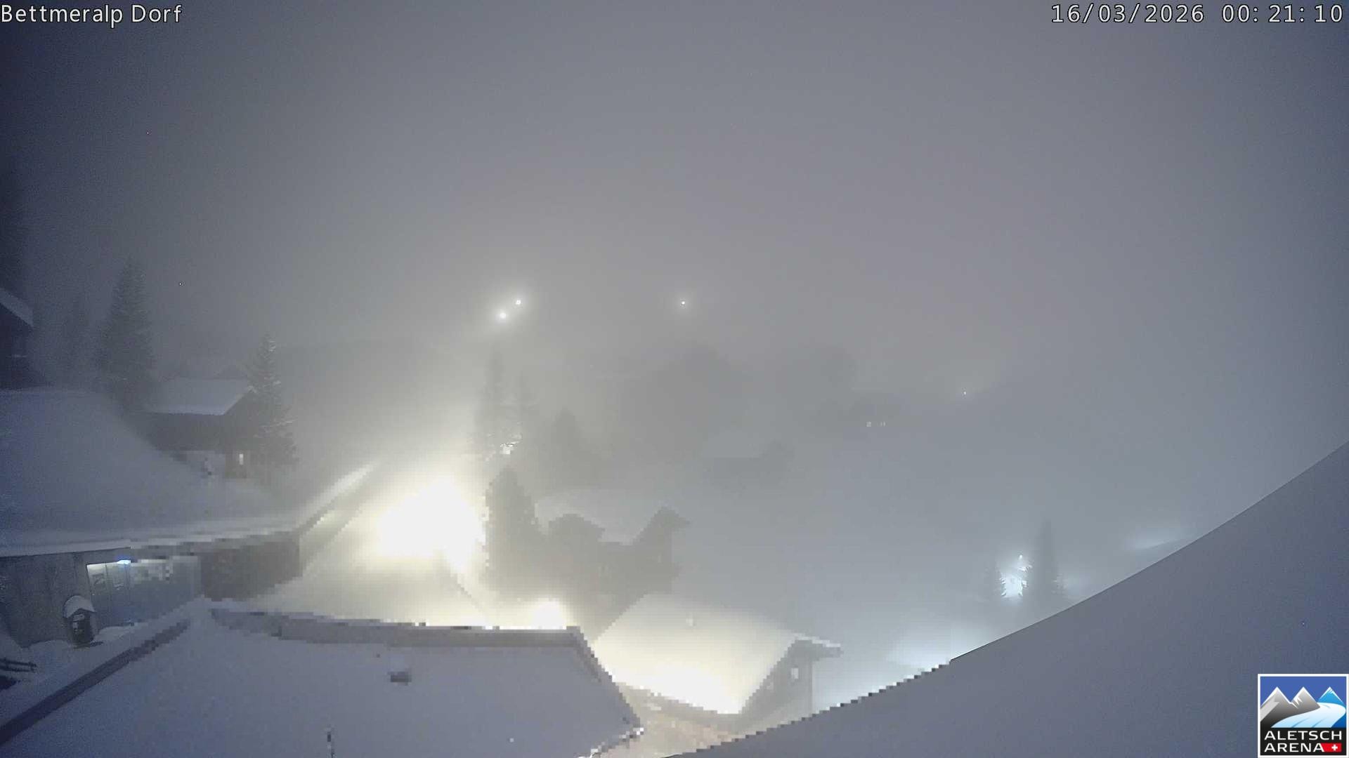 Archiv Foto Webcam Bettmeralp, Schweiz
