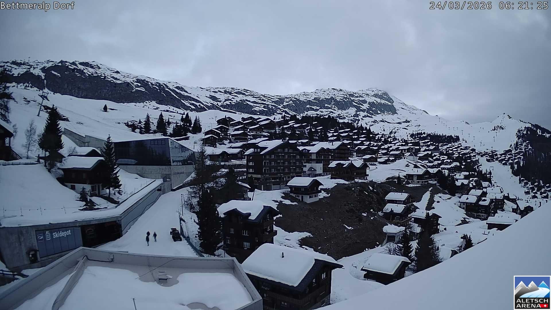 Archived image Webcam Bettmeralp II