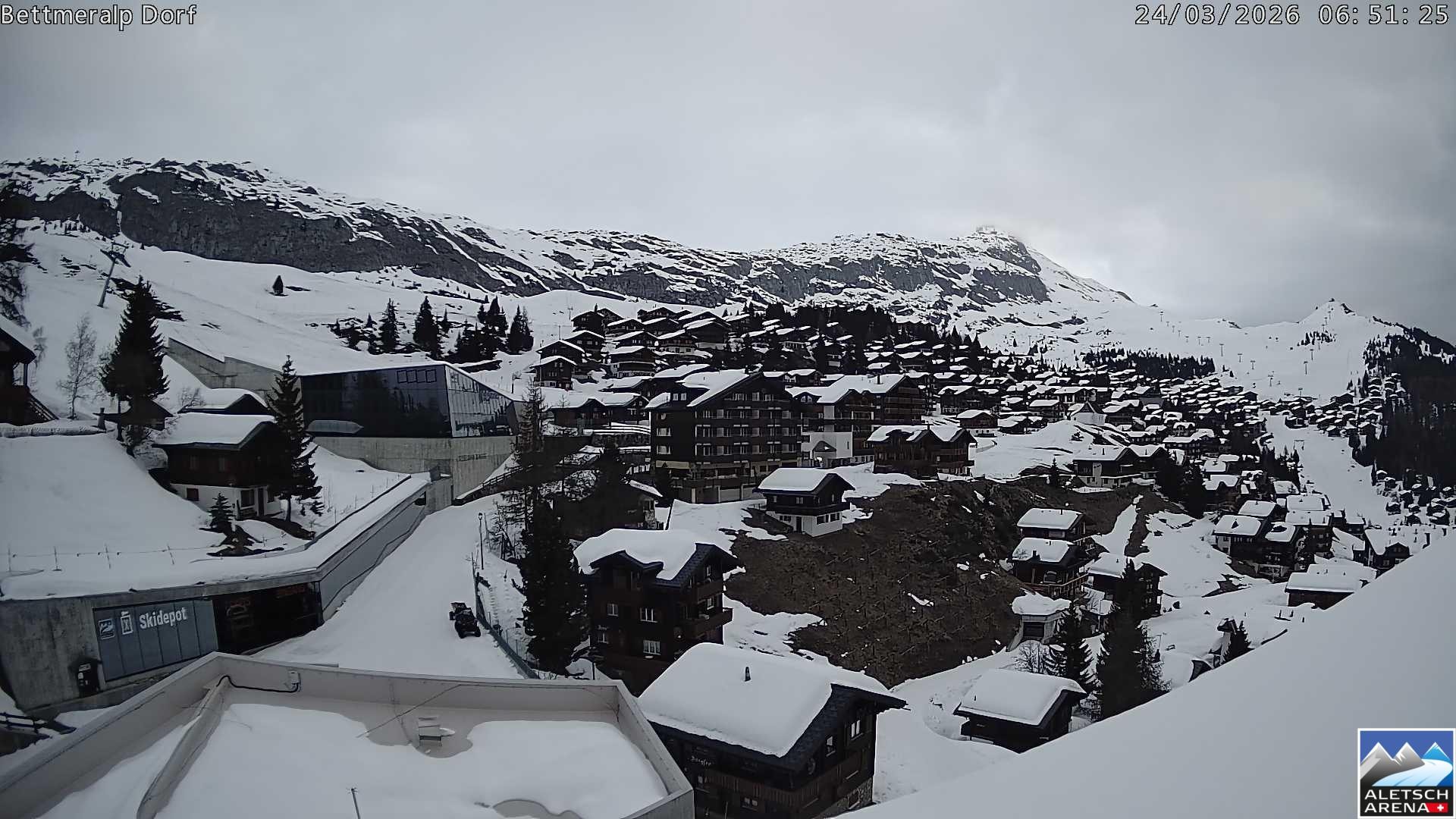 Archived image Webcam Bettmeralp II