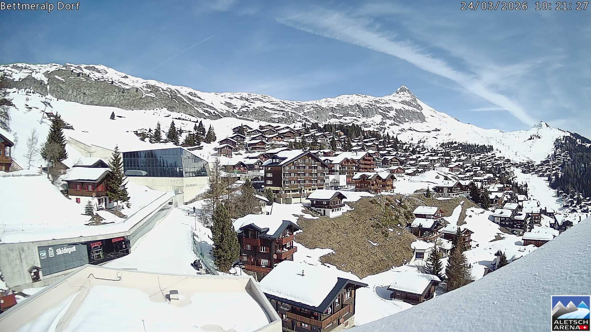 Archived image Webcam Bettmeralp II