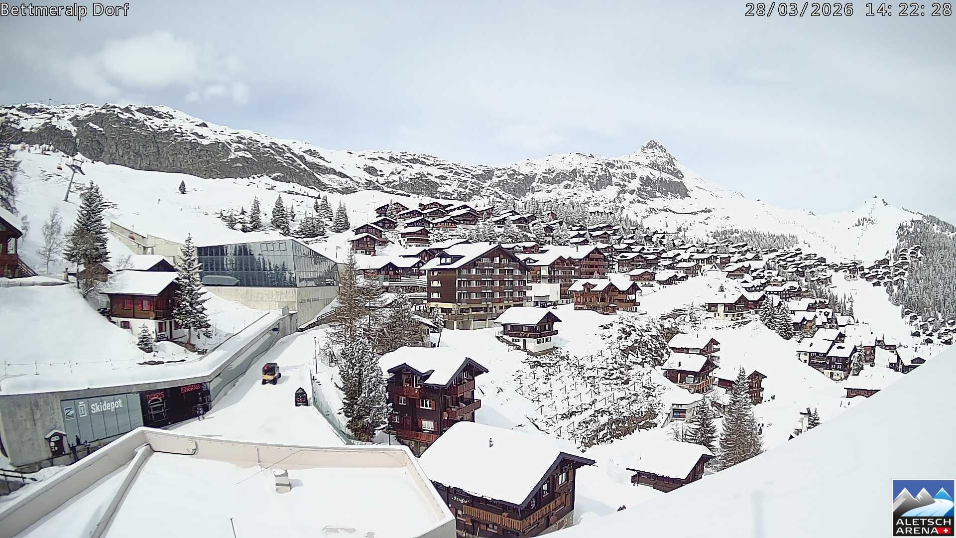 Archived image Webcam Bettmeralp II