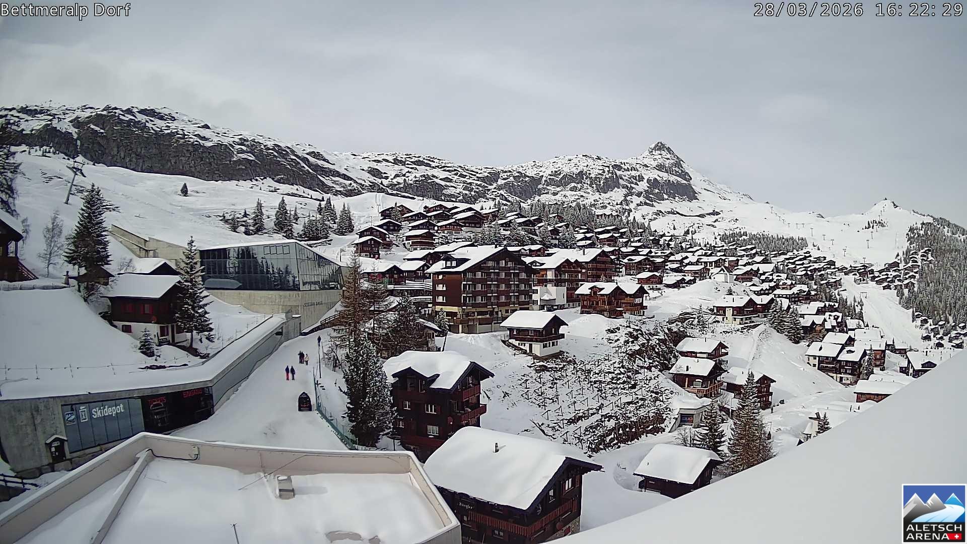 Archived image Webcam Bettmeralp II