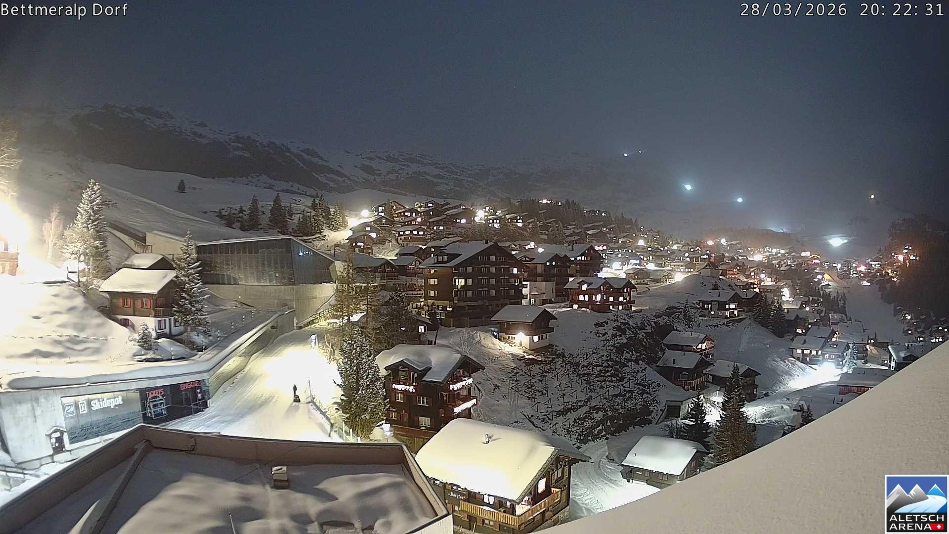 Archived image Webcam Bettmeralp II