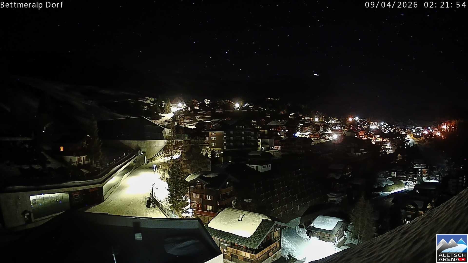 Archiv Foto Webcam Bettmeralp, Schweiz