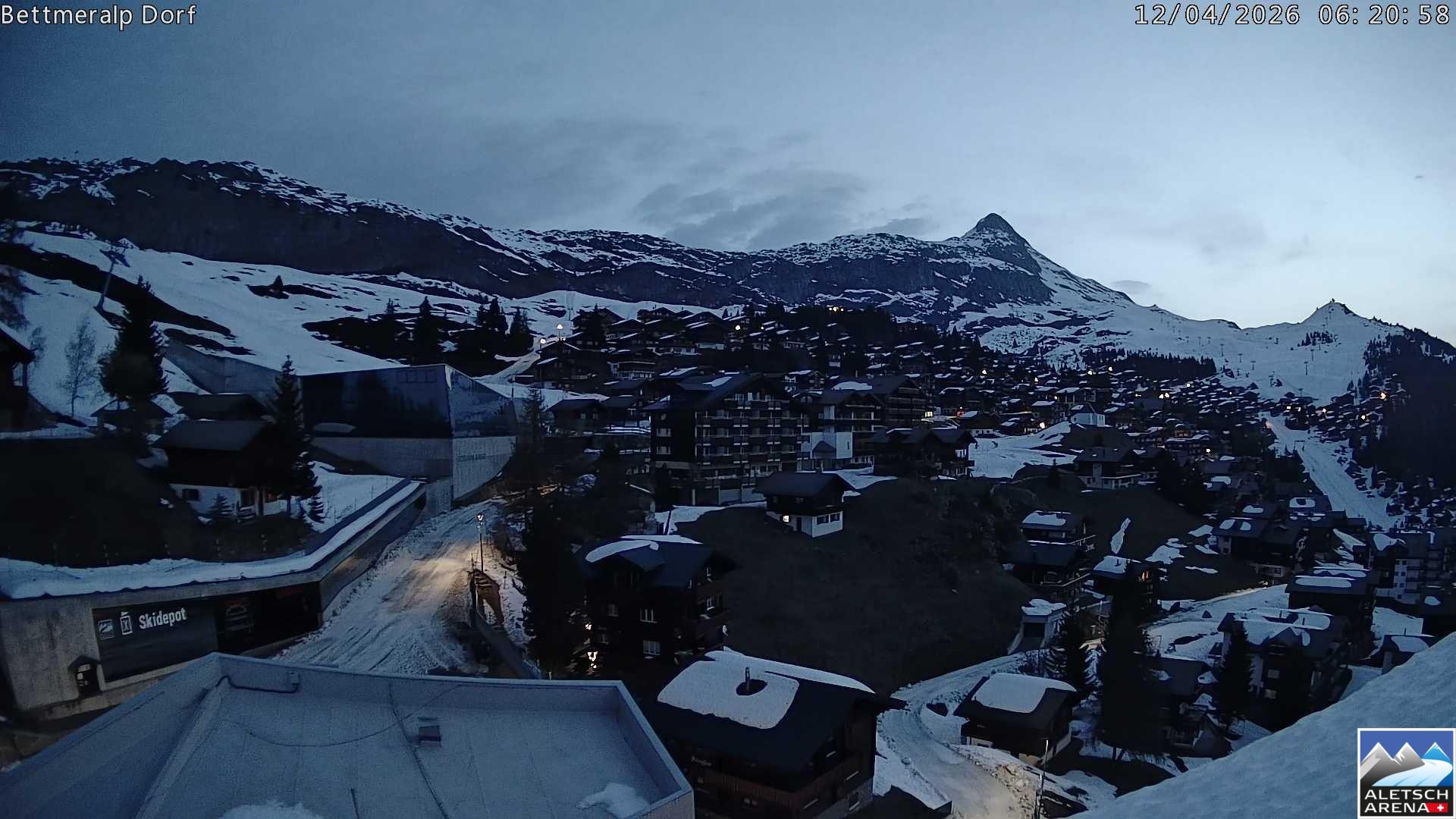Archived image Webcam Bettmeralp II