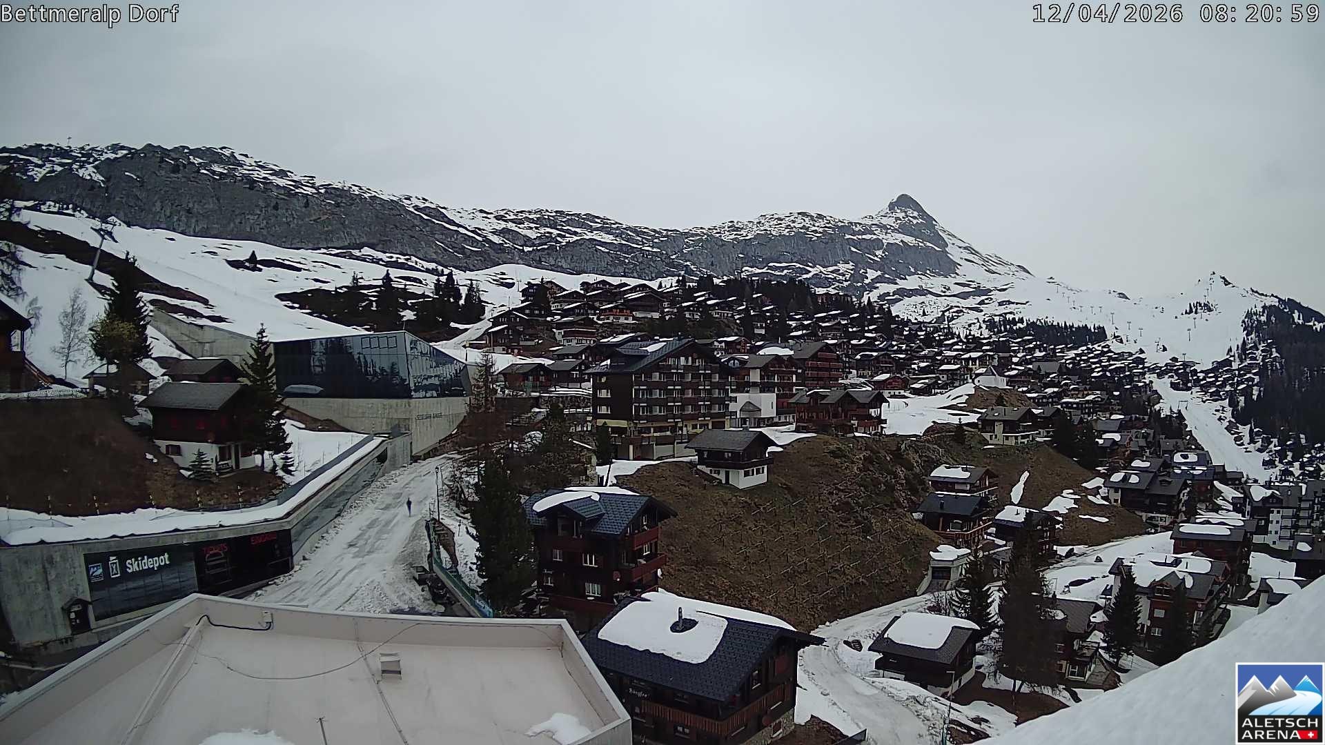 Archived image Webcam Bettmeralp II