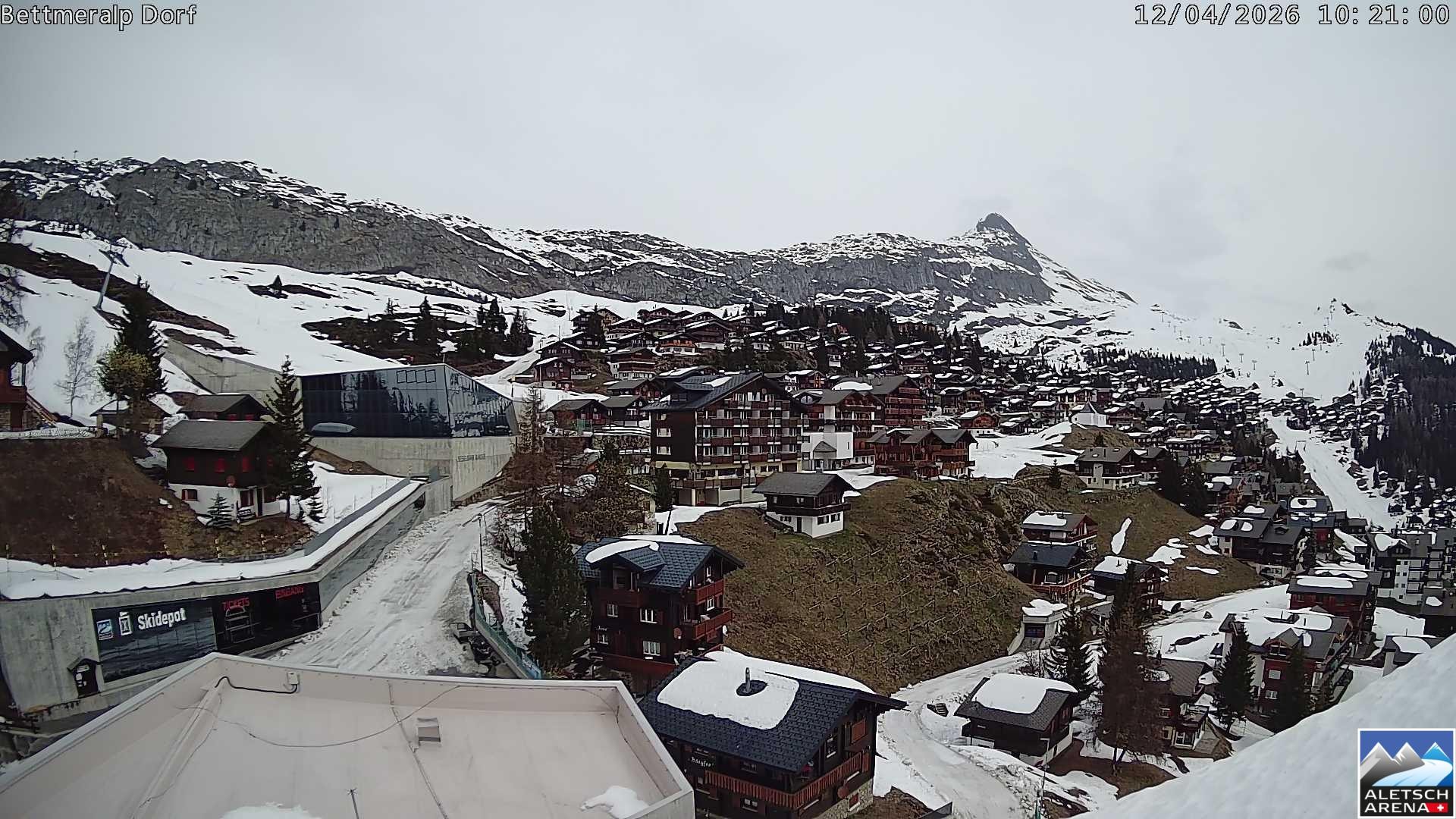 Archived image Webcam Bettmeralp II