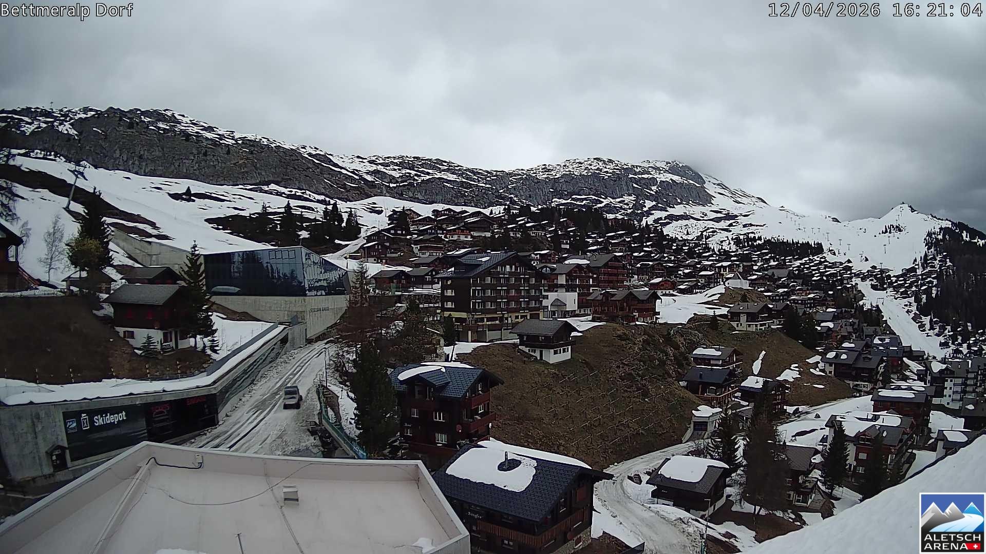Archived image Webcam Bettmeralp II