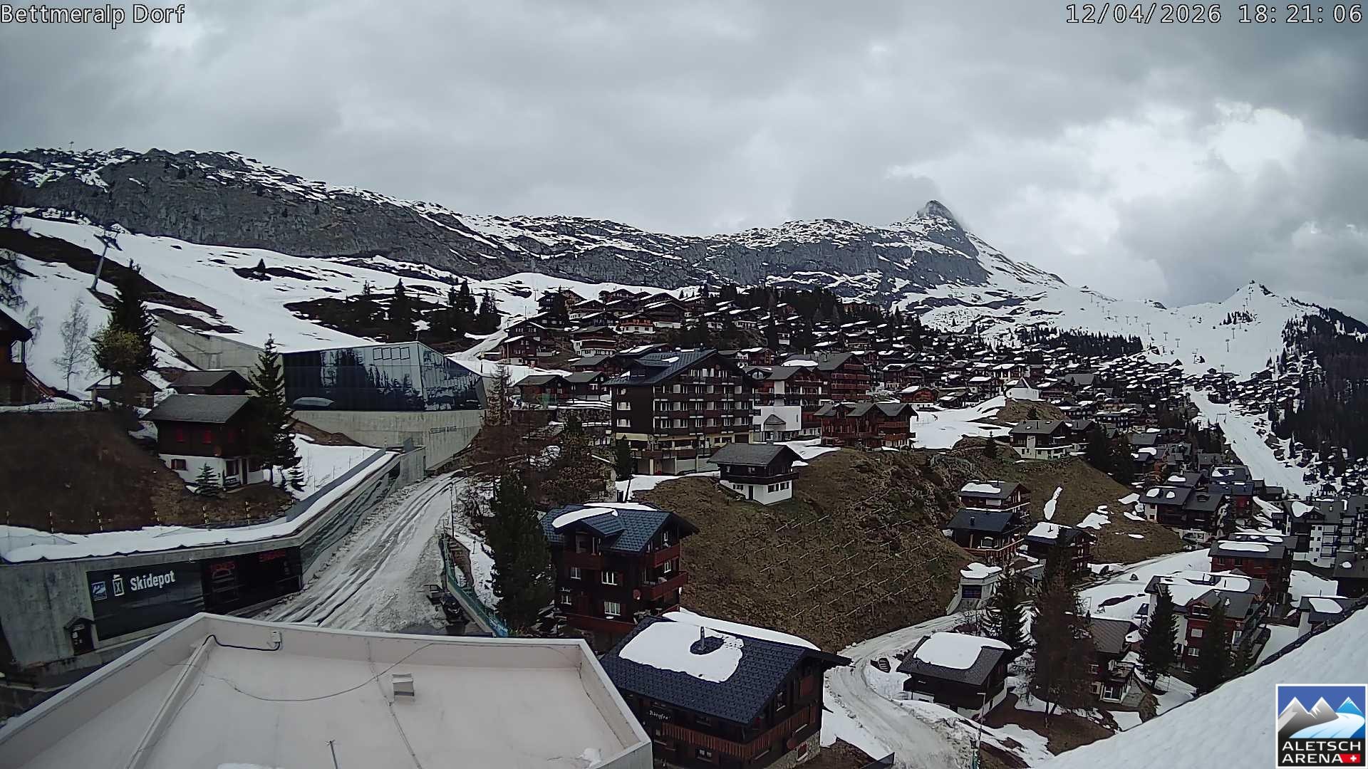 Archived image Webcam Bettmeralp II