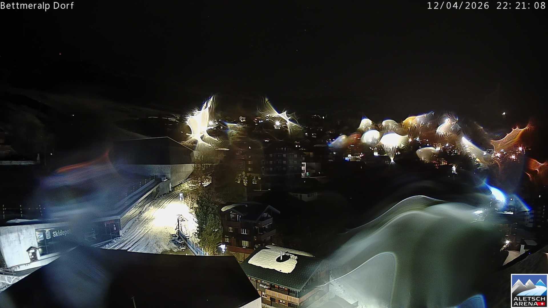 Archiv Foto Webcam Bettmeralp, Schweiz