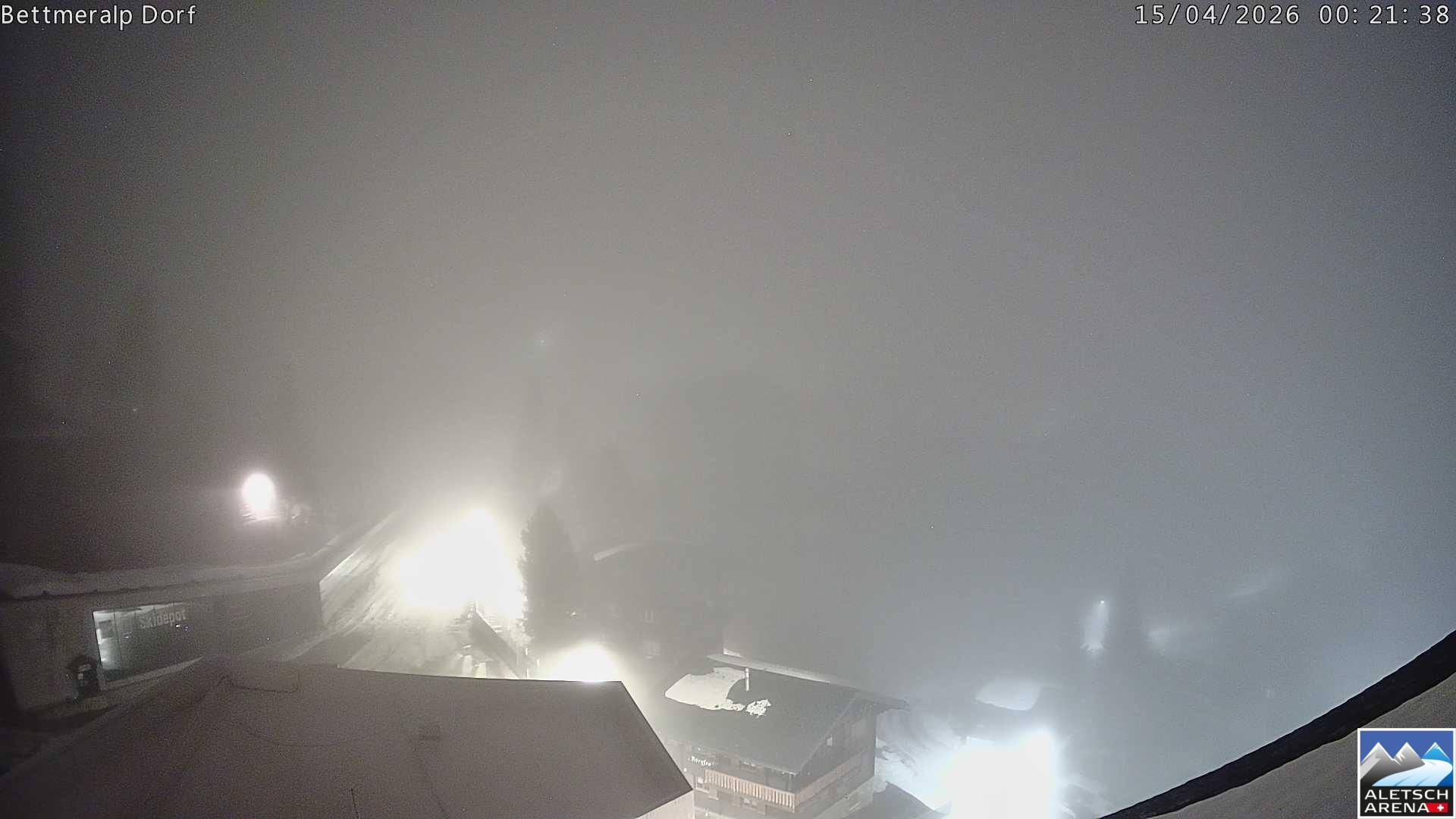 Archiv Foto Webcam Bettmeralp, Schweiz