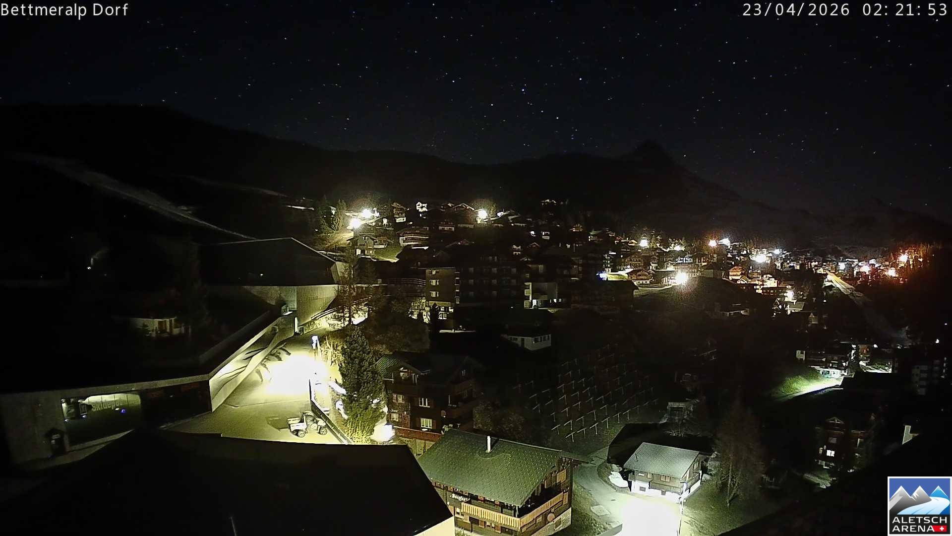 Archiv Foto Webcam Bettmeralp, Schweiz